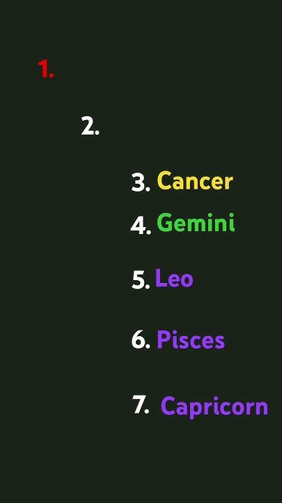 The Most Scariest Zodiac Signs Top 7 Youtube