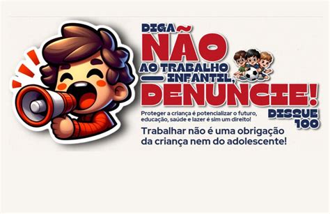 Sobre A Exploração Do Trabalho Infantil Marque A Opção Correta - Ação de conscientização contra a exploração do trabalho infantil é ...