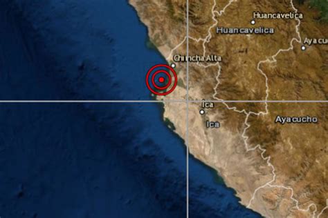 Sismo De Magnitud 4 6 Se Registró En Ica Noticias Agencia Peruana