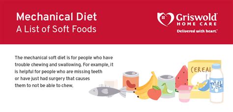 Mechanical Diet: List of Soft Foods to Eat [Infographic]