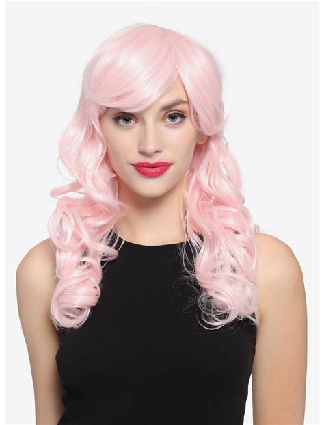 Epic Cosplay Hestia Fusion Vanilla Pink Shoulder Length Curly Wig Hot