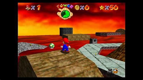 Lethal Lava Land Walkthrough Super Mario 64 N64® · Davenport Games