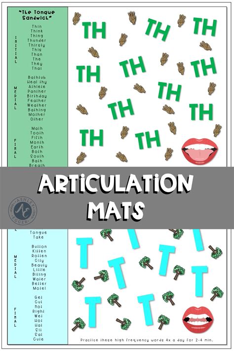 Articulation Worksheets 23 Speech Sounds And Handouts Distance