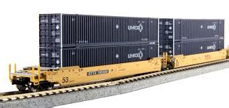 N Scale Kato Usa Container Car Articulated Well