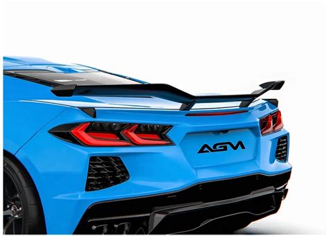 2020 2024 C8 Corvette AGM Carbon Fiber Z06 Style Spoiler RPIDesigns