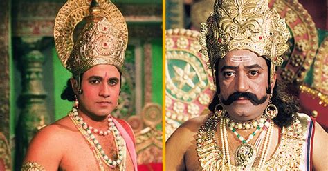 Rare Photos Showing Friendship between Real Life Ram and Ravan - HopyTapy