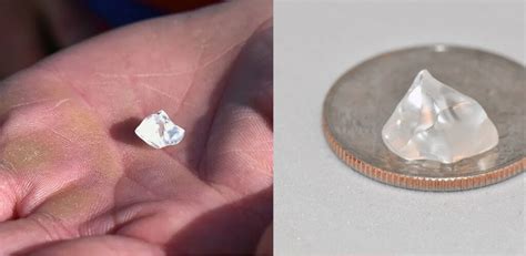 Man Finds Largest Colorless Diamond In Arkansas State Park S Modern History