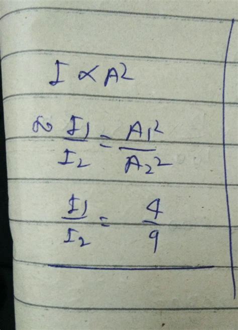 Equations Of A Stationary Waves And A Travelling Wave Are Y1 A × Sin