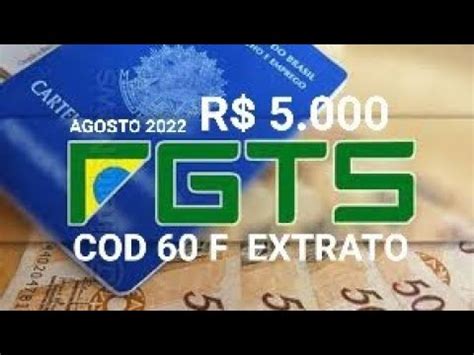 Saque DEP COD 60 E Saque JAM CODE 60 No Extrato FGTS Saiba O Que