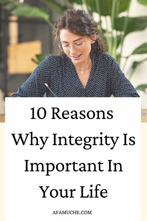 Importance Of Integrity To Your Growth And Life Afam Uche