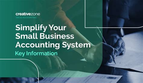 Simplify Your Small Business Accounting System Key Tips Czta
