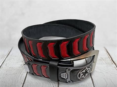 Darth Vader Leather Belt Inspired from a galaxy far far | Etsy