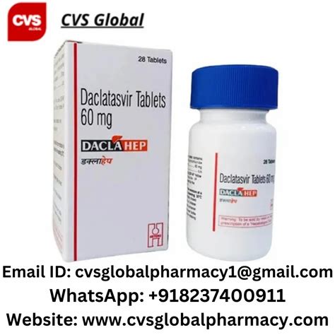 Daclahep Daclatasvir Mg Tablets At Rs Bottle