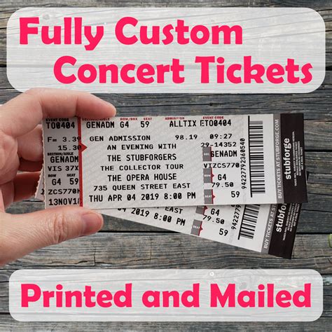 Personalize This Ticket ACDCTPA11 Stubforge Stubforge