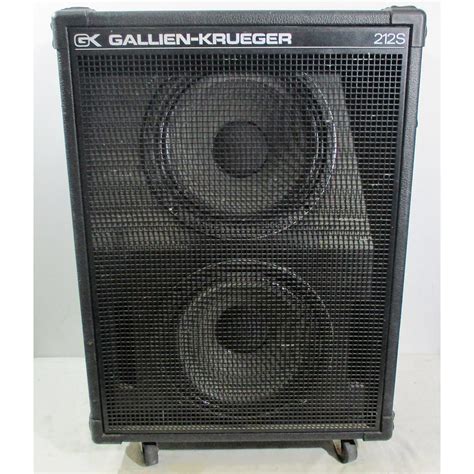 Used Gallien Krueger 212s Bass Cabinet Musician S Friend