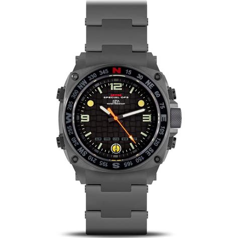 Mtm Special Ops Silencer Watch Gray Steel Sportique