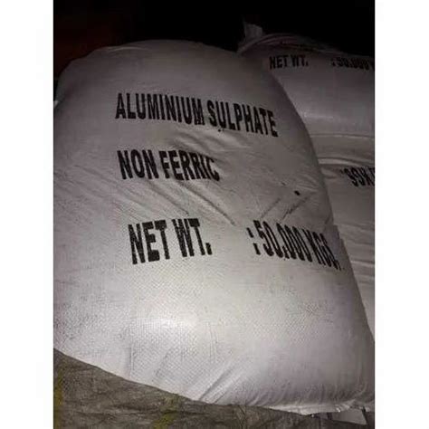 Aluminium Sulphate Alum For Drinking Water Treatment Kg Bag At