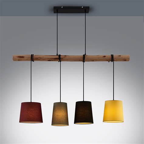 Lindby Moskau lampa wisząca z kolorowymi kloszami | Lampy.pl