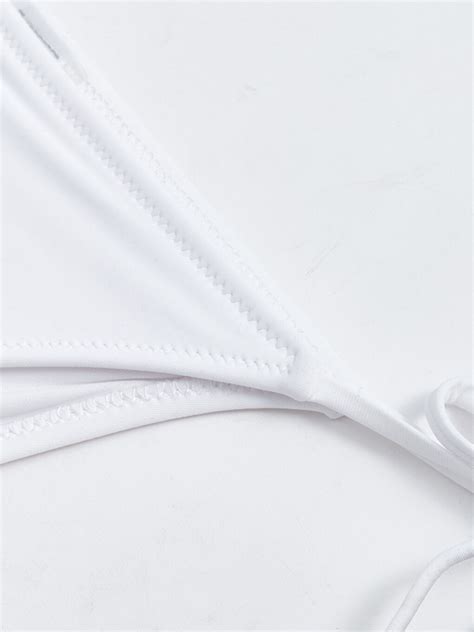 LCW DREAM Beyaz UV Korumalı Düz Brazilian Bikini Alt S Z FFB LCW