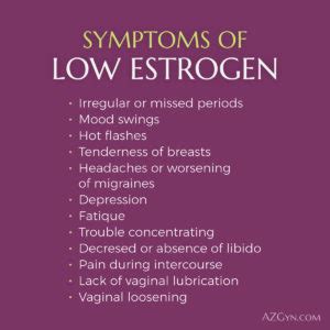 What Low Estrogen Levels Mean Treating Low Estrogen