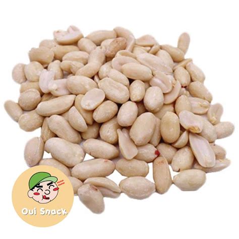 Jual 500GR Kacang Tanah Kupas Mentah Jumbo 25 29 Shopee Indonesia