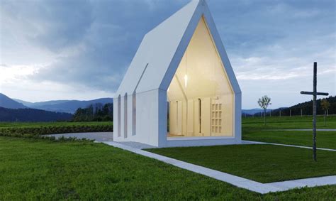 Modern Chapel Makes A Powerful But Minimalist Statement In The Austrian