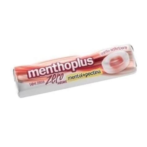 Pastillas Menthoplus Zero Azucares Cereza Caja X 12 Unidades