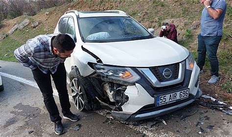 Samsun Da Trafik Kazas Yaral Samsun Haber Gazete Ger Ek