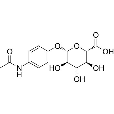 Acetaminophen Glucuronide APAP Glu Acetaminophen Metabolite