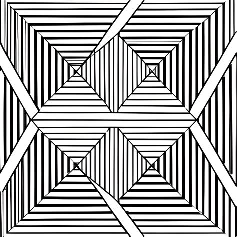 Optical Illusions Coloring Book · Creative Fabrica