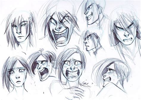 Drawing Fear Expression