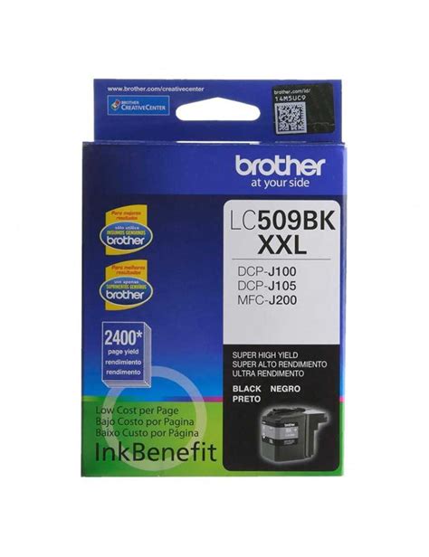 Cartucho Brother Lc Bk Xxl Cian Pronet Tecnolog A