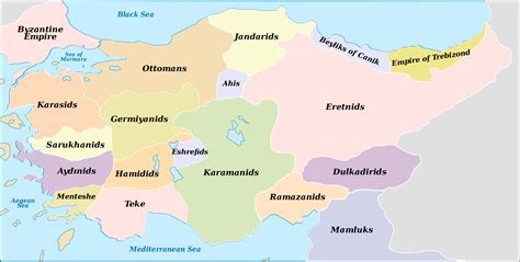 Anatolian Peninsula On World Map