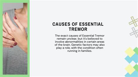 Ppt Essential Tremor Causes Symptoms Treatment Options Powerpoint