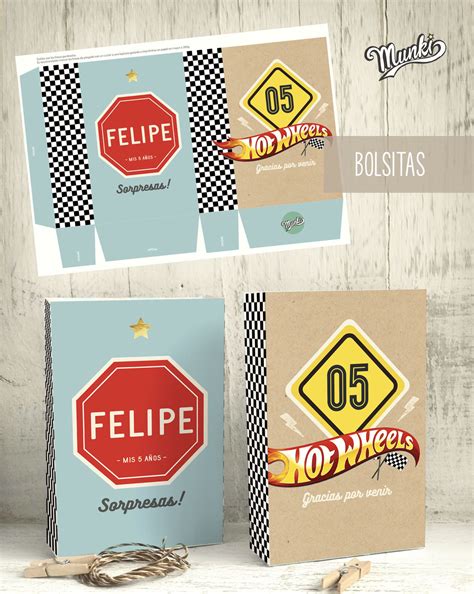 Kit Imprimible Hot Wheels Para Imprimir Decoraci N De Cumplea Os