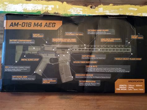 Ares Airsoft Amoeba Am 016 Aeg