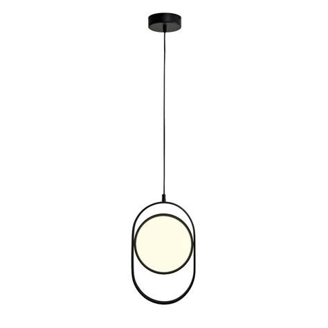 Lampa wisząca ELIPSE LED czarna 38 cm Lampy wiszące Step in2 Design