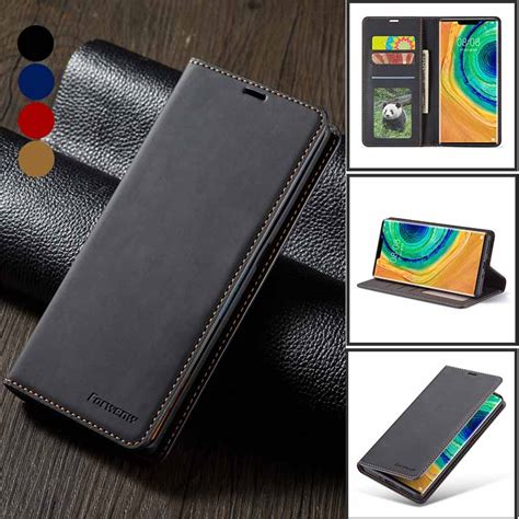 Cheap Retro PU Leather Magnetic Flip Phone Case For IPhone 12 11 XR 8 7