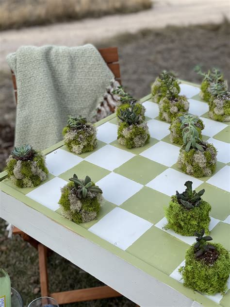 I Made The Cutest Checkerboard Table For The Patio A Life Unfolding