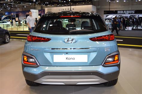 Hyundai Kona Rear At 2017 Dubai Motor Show