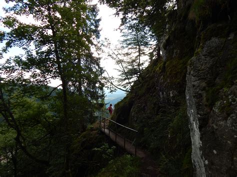 Felsenpfad Col De La Schlucht Frankenthal Le Hohneck Freiweg