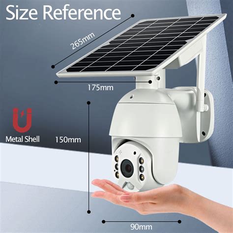 China Full HD 1080P PTZ Dome Cam Tuya Wireless Cctv Security Solar