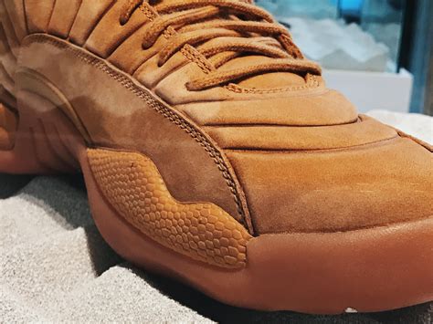 PSNY X Air Jordan 12 Wheat Exclusive Detailed Look Nice Kicks