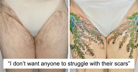 Female Stomach Tattoos To Cover Stretch Marks