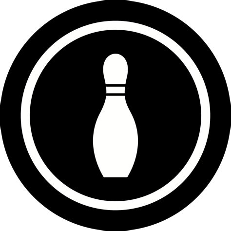 Unique Bowling Pin Vector Icon 21404371 Vector Art At Vecteezy