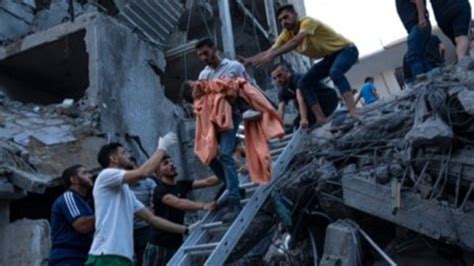 Pertempuran Di Jalur Gaza Warga Palestina Yang Gugur Bertambah Jadi 1