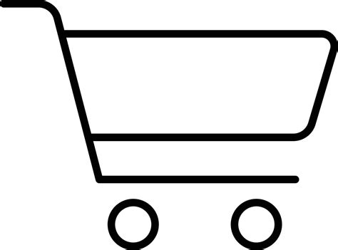 shopping cart illustration vector  vector art  vecteezy