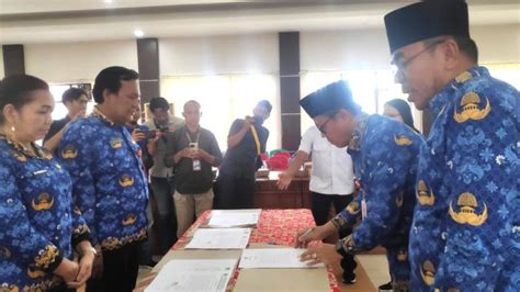 Ini Harapan Pj Bupati Bartim Kepada Skpd Setelah Tandatangani