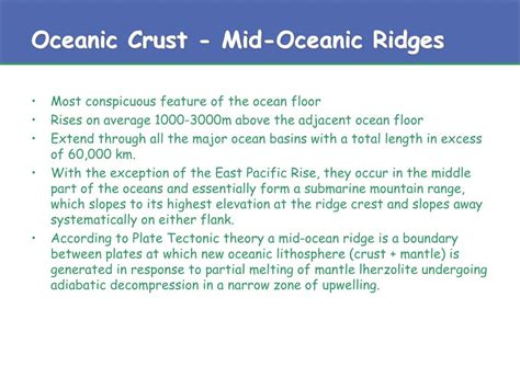 PPT - Oceanic Crust, Ophiolites and Alteration PowerPoint Presentation ...