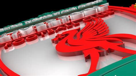 Liverpool logo 3D Model animated rigged OBJ 3DS C4D | CGTrader.com